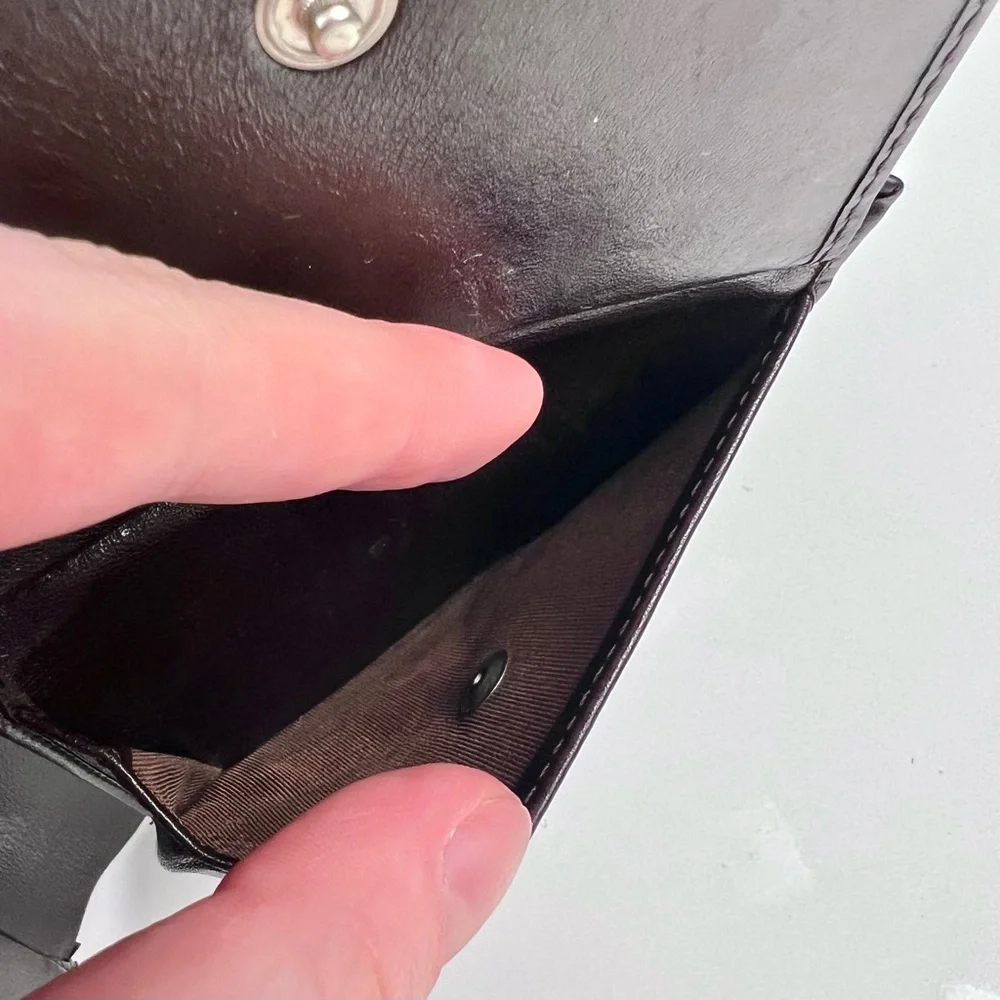 Fendi Brown Leather Wallet